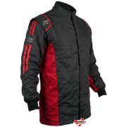 K1 RaceGear Sportsman Racing Jacket Black/Red <br>SFI 3.2A/5