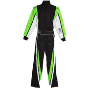 K1 RaceGear VORTEX  Racing Suit Flo Green/Black/White <br>SFI 3.2A/1