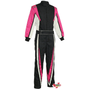 K1 RaceGear VORTEX Racing Suit Flo Pink/Black/White <br>SFI 3.2A/1