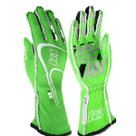 K1 RaceGear Vortex Flo Green Package: Includes Vortex Race Suit, Track-1 Race Gloves and Challenger Race Shoes