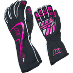 K1 RaceGear Vortex Flo Pink Package: Includes Vortex Race Suit, Track-1 Race Gloves and Challenger Race Shoes