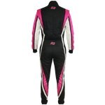 K1 RaceGear Vortex Flo Pink Package: Includes Vortex Race Suit, Track-1 Race Gloves and Challenger Race Shoes