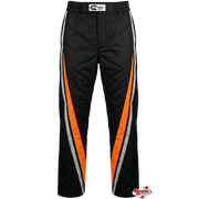 K1 RaceGear VORTEX Racing Pants In Orange/Gray/Black <br>SFI 3.2A/1
