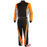 K1 RaceGear VORTEX Racing Suit Flo Orange/Gray/Black <br>SFI 3.2A/1