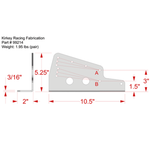 Kirkey Floor Mount for 65 Series and 81 Series Road Race Seats