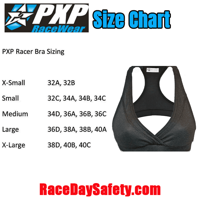 PXP RaceWear Fire Retardant Bra in Black or Tan <br>SFI 3.3