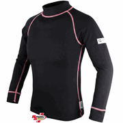 PXP RaceWear Underwear Shirt Black/Pink Stitching <br>SFI 3.3