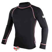 PXP RaceWear Youth Underwear Shirt Black/Pink Stitching <br>SFI 3.3