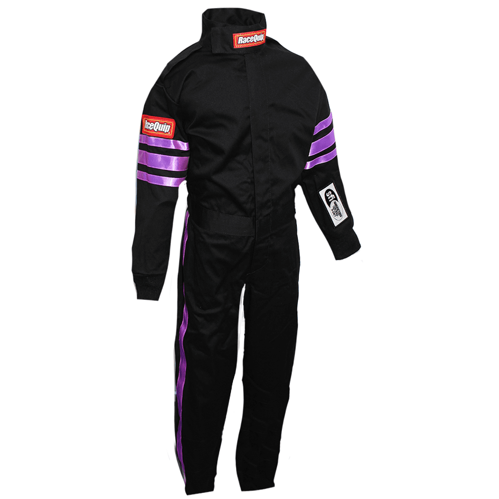RaceDay Jr Dragster Package Race Suit, Gloves, Neck Collar, Arm Restraints