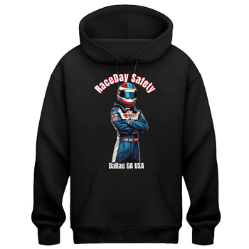 RaceDay Safety "Driver" Black Hoodie