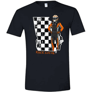 RaceDay "Race Local Orange" T-Shirt