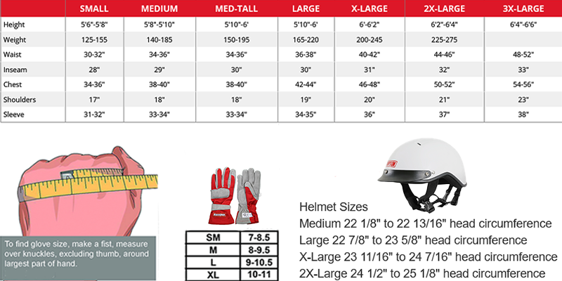 RaceDay Safety Track Crew Package <br>SFI 3.2A/5