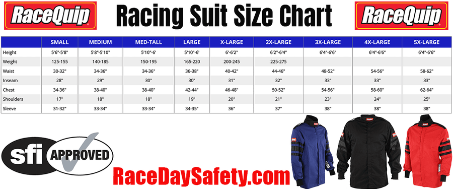 RaceQuip Single Layer Fire Suit Jacket Black <br>SFI 3.2A/1