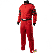 RaceQuip One Piece Single Layer Fire Suit Red <br>SFI 3.2A/1