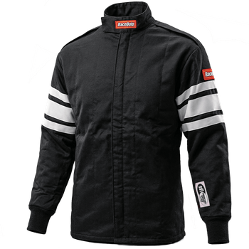 RaceQuip 120 Series Racing Jacket Black <br>SFI 3.2A/5