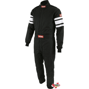RaceQuip 120 Series Racing Suit Black <br>SFI 3.2A/5