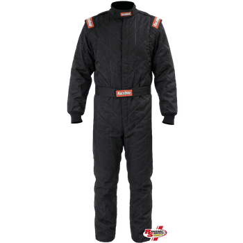 RaceQuip Chevron-5 Racing Suit Black <br>SFI 3.2A/5