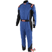 RaceQuip Chevron-5 Racing Suit Blue/Black <br>SFI 3.2A/5
