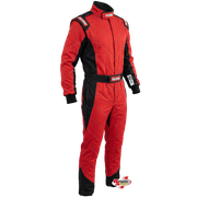 RaceQuip Chevron-5 Racing Suit Red/Black <br>SFI 3.2A/5