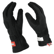 RaceQuip Youth 355 Series 2 Layer Nomex® Race Gloves Black <br>SFI 3.3/5