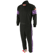 RaceQuip Pro-1 Kids Racing Suit Black/Purple <br>SFI 3.2A/1
