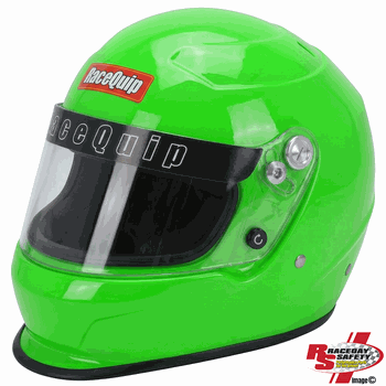 RaceQuip PRO Youth Helmet Flo Green