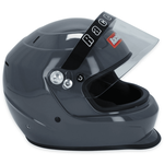 RaceQuip PRO Youth Helmet Gloss Steel <br>SFI 24.1