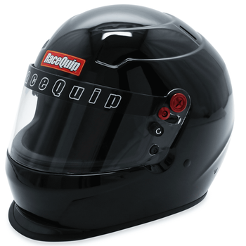 RaceQuip PRO25 Racing Helmet Gloss Black<br>Snell SA2025