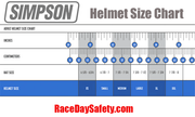 Simpson Helmet Size Chart