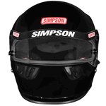 Simpson Vudo Racing Helmet Gloss Black <br>Snell SA2025