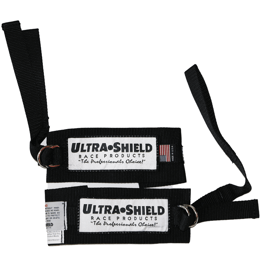Ultra Shield Adult Individual Arm Restraints SFI 3.3 Black