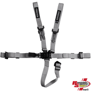 Ultra Shield Junior 5 Point Latch and Link Racing Seat Belts Nickel <br>SFI 16.1