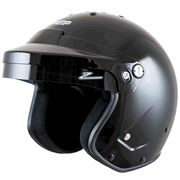 Zamp RZ-19S Open Face Race Helmet Gloss Black <br>Snell SA2025