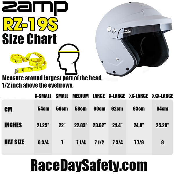 Zamp RZ-19S Open Face Race Helmet Matte Gray <br>Snell SA2025
