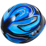 Zamp RZ-39YS Youth Racing Helmet Blue/Light Blue/Black Graphic <br>SFI 24.1