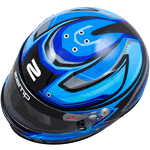Zamp RZ-39YS Youth Racing Helmet Blue/Light Blue/Black Graphic <br>SFI 24.1