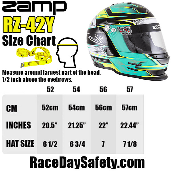 Zamp RZ-42Y Youth Race Helmet Green/Silver Graphic <br>Snell CMR2016