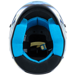 Zamp RZ-48Y Youth Carbon Graphic Racing Helmet Flo Blue <br>SFI 24.1 & CMR2016