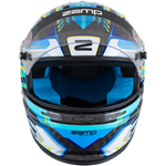Zamp RZ-48Y Youth Carbon Graphic Racing Helmet Flo Blue <br>SFI 24.1 & CMR2016