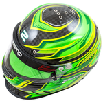 Zamp RZ-67D Racing Helmet Flo Green/Light Green <br>Snell SA2025