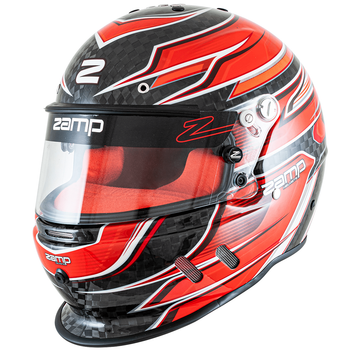 Zamp RZ-67D Racing Helmet Flo Red/Light Red Snell <br>SA2025