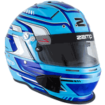 Zamp RZ-70S Racing Helmet Blue Graphic <br>Snell SA2025