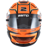 Zamp RZ-70S Racing Helmet Orange Graphic <br>Snell SA2025