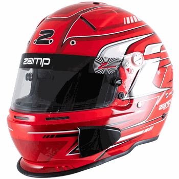 Zamp RZ-70S Racing Helmet Red Graphic <br>Snell SA2025