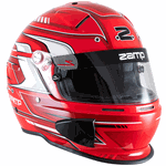 Zamp RZ-70S Racing Helmet Red Graphic <br>Snell SA2025