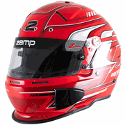 Zamp RZ-70S Racing Helmet Red Graphic <br>Snell SA2025