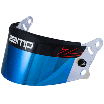 Zamp Z-20 DIRT Anti-Fog Helmet Shield Photochromatic "Clear to Blue Prism" "Blue Prism to Clear"