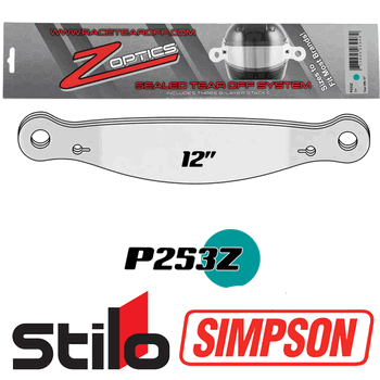 Z-Optics P253Z Sealed Tear Offs for Simpson Vudo and Stilo Helmets