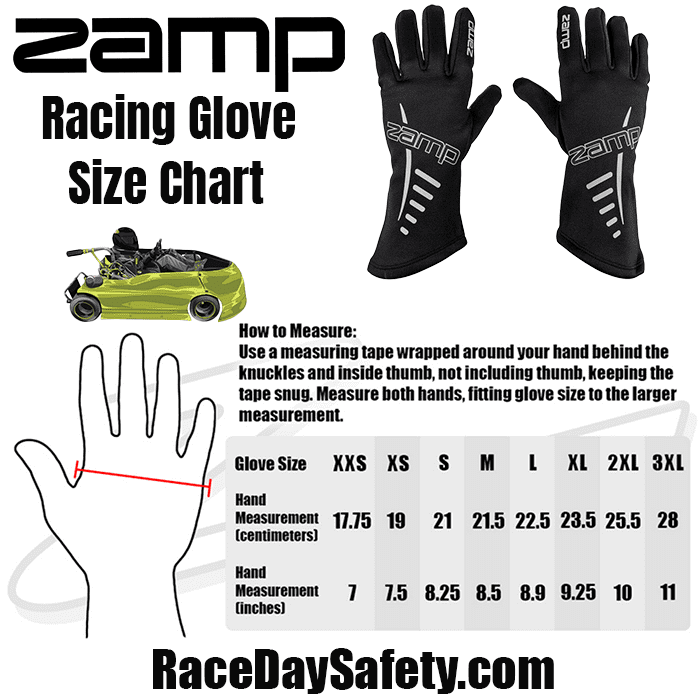Zamp ZK-20 Kart Race Gloves
