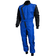 Zamp ZK-40 Youth Kart Race Suit Blue/Black